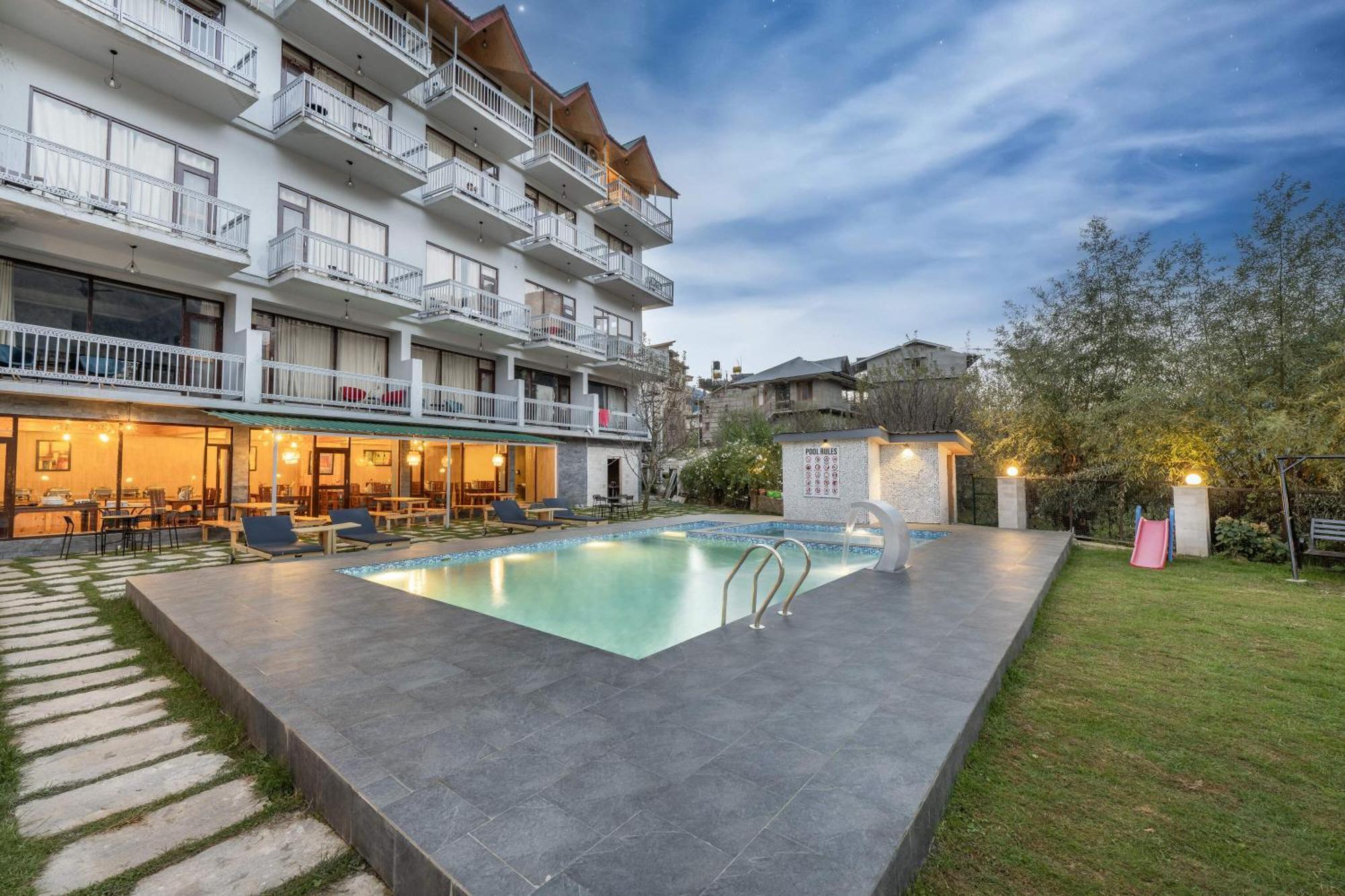 Echor Himalayan Heights Luxe Manali Hotel Buitenkant foto