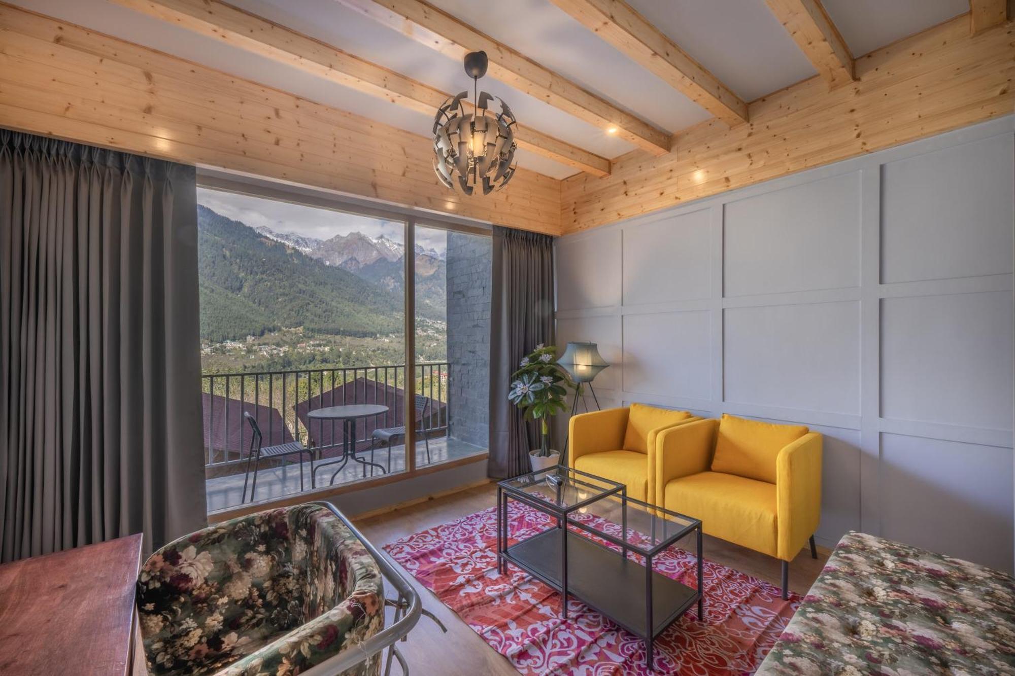 Echor Himalayan Heights Luxe Manali Hotel Buitenkant foto