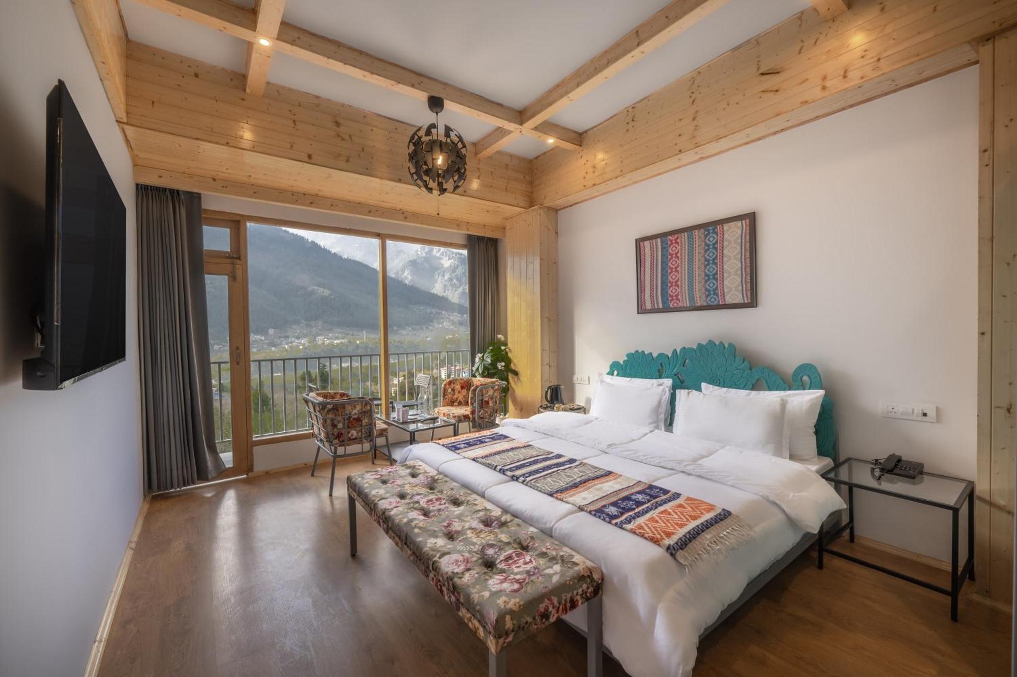 Echor Himalayan Heights Luxe Manali Hotel Buitenkant foto