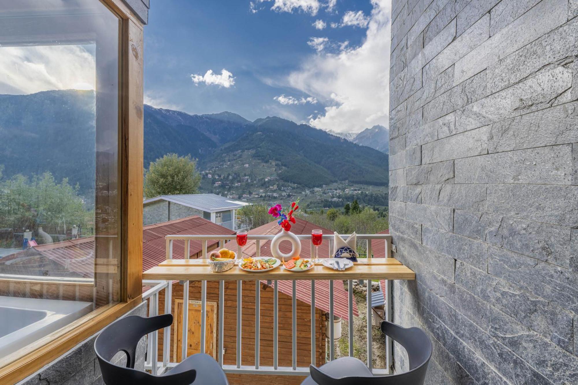 Echor Himalayan Heights Luxe Manali Hotel Buitenkant foto