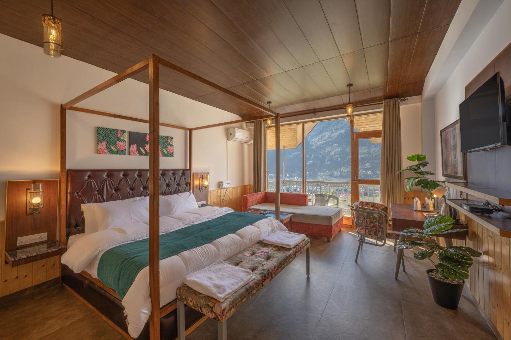 Echor Himalayan Heights Luxe Manali Hotel Buitenkant foto