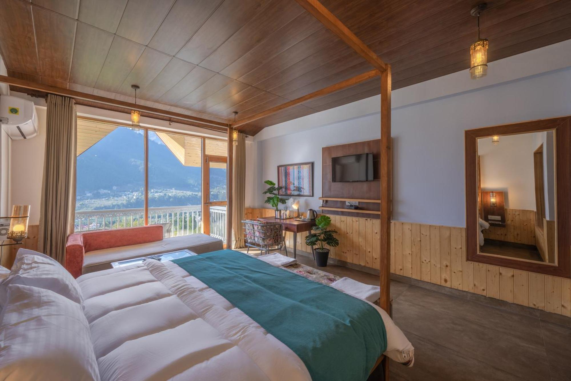 Echor Himalayan Heights Luxe Manali Hotel Buitenkant foto