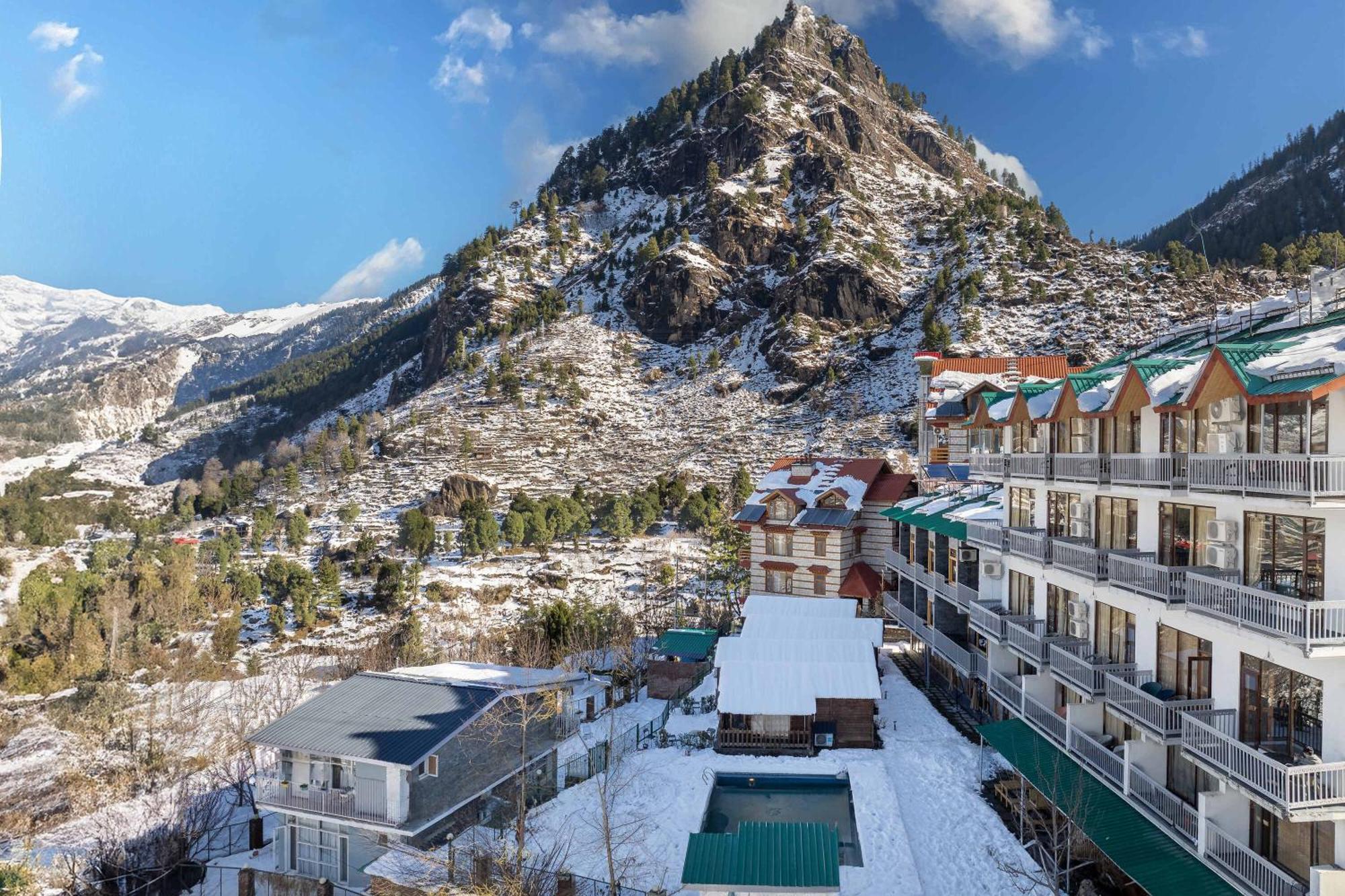 Echor Himalayan Heights Luxe Manali Hotel Buitenkant foto